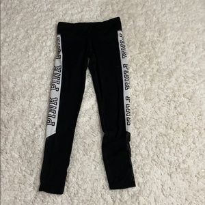 Pink lowrise leggings